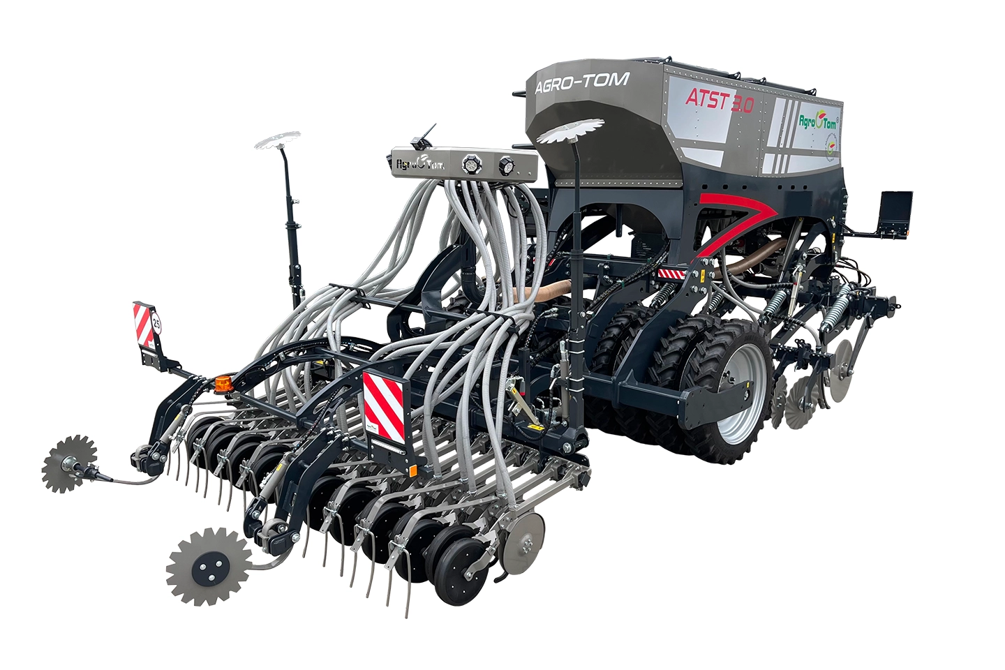 Kombinationen für Bodenbearbeitung und Aussaat – ATST landmaschine